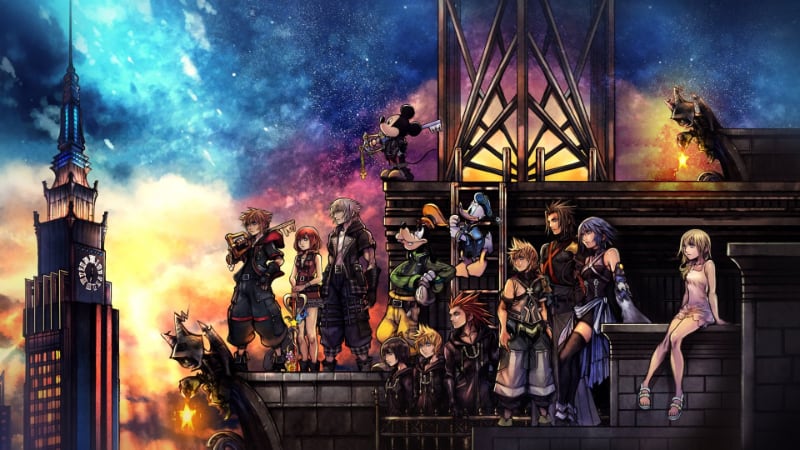 Meilleurs jeux RPG PS4 - Kingdom Hearts 3