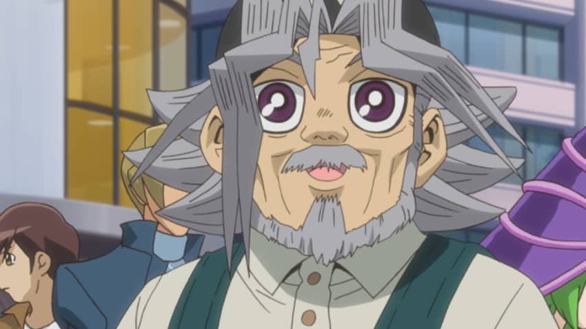 Les meilleurs personnages d'anime barbus - Shimon Muran:Solomon Muto (Yu-Gi-Oh !)