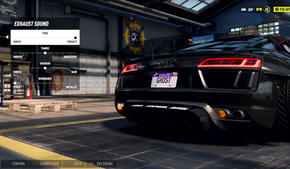 Need for Speed Heat - Personnalisation