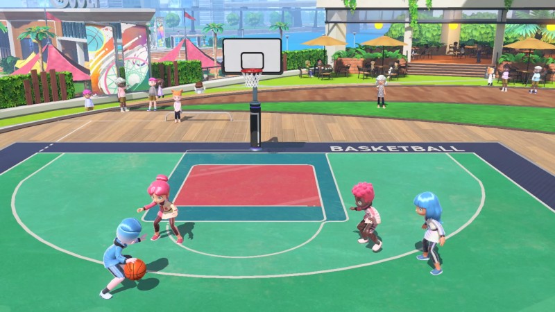 Nintendo Switch Sports ajoute le basket-ball dans une mise à jour gratuite