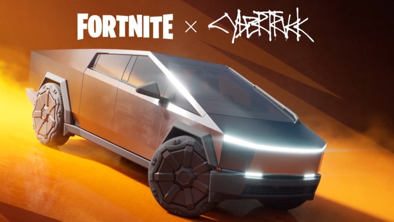 Le Tesla Cybertruck sera ajouté à Fortnite demain